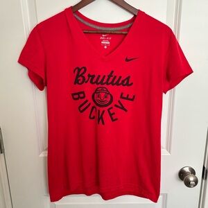 Nike | Brutus Buckeye Ohio State Dri-Fit T-Shirt
